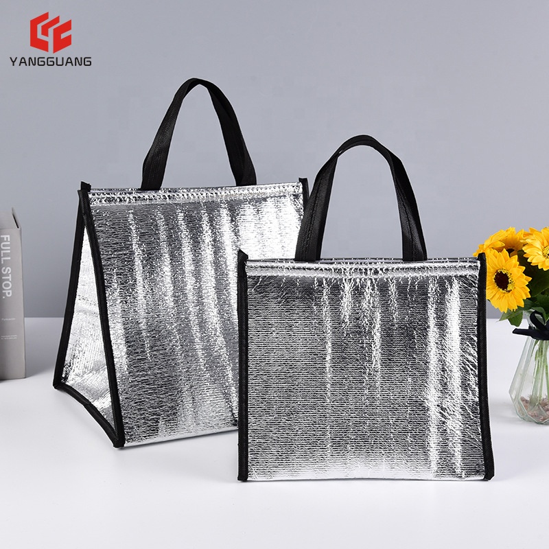 New Design Insulated Shopping Cooler Lunch Bag Manufacturer Price Handbag Sandwich Bag Shipping