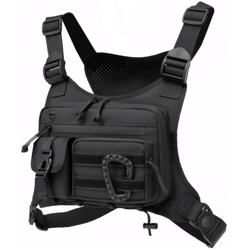 Suitable for cross-border outdoor travel, chest bag, camouflage, running, men's breathable, ultra lightweight, and lightweight outdoor sports